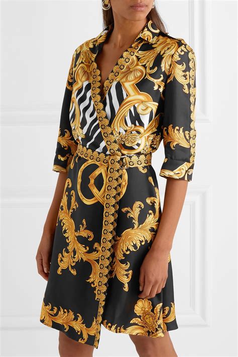 versace dress for ladies|Versace dressing gown for women.